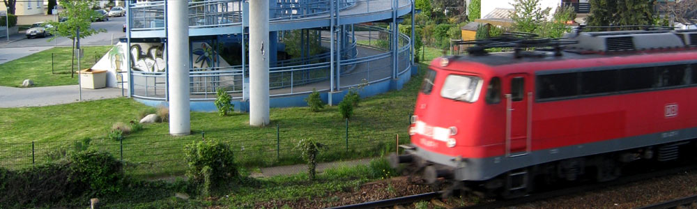 Schneckenbr&uuml;cke KiKo Kostheim