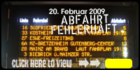 Abfahrt fehlerhaft