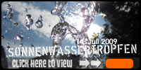 sonnenwassertropfen