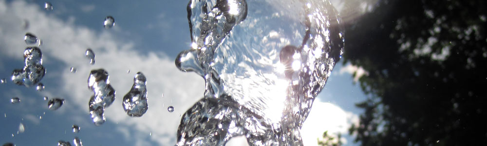 sonnenwassertropfen